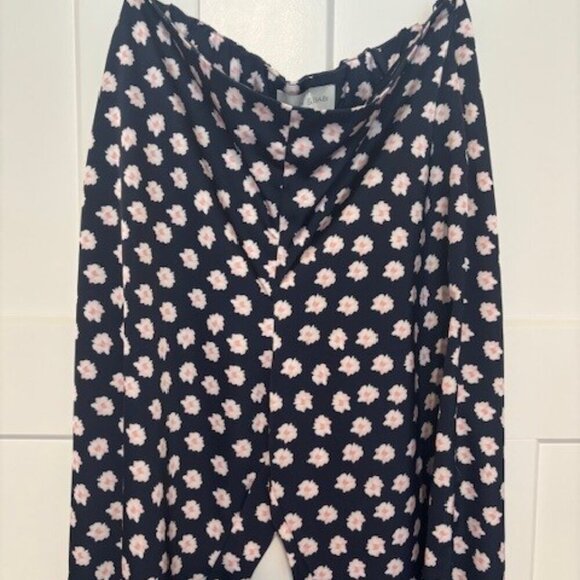 NWOT Sachin & Babi Lana Pant Ikat Floral // Blue and Pink // Size 12 - Picture 6 of 7